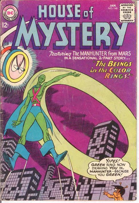 HOUSE OF MYSTERY 148 VG  January 1965 COMICS BOOK