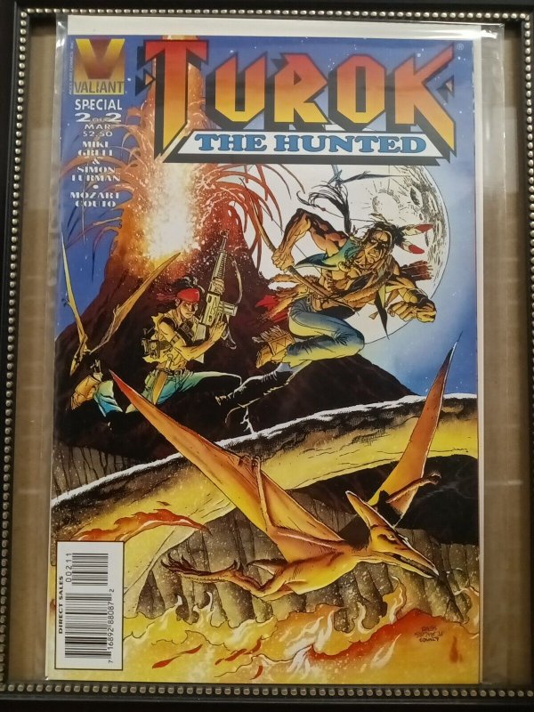 1996 Valiant TUROK THE HUNTED Special #1+2, 1994 TUROK DINOSAUR HUNTER #1. N181