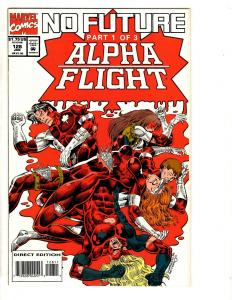 11 Alpha Flight Marvel Comics #121 122 123 124 125 126 127 128 129 130 AN 1 CR34