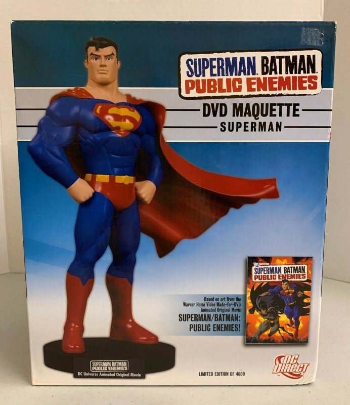 Superman Batman Public Enemies DVD Maquette Superman 