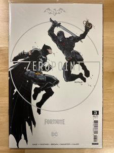 Batman/Fortnite: Zero Point #3 Mustard Cover (2021)