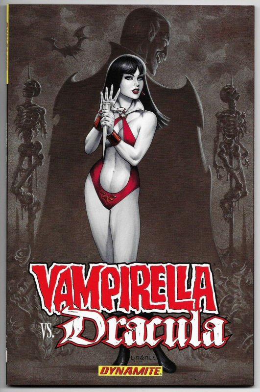 Vampirella vs Dracula TPB Linsner Cvr (Dynamite, 2012) New!