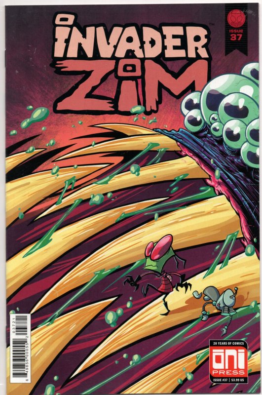 Invader Zim; 37B NM+ (Dib wakes up to find Zim is now his ... BROTHER?! Horror!)