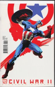 Civil War II #2 Steranko Cover (2016)