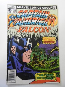 Captain America #207 (1977) VG Condition staple holes through book