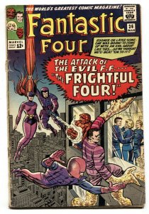 Fantastic Four #36 G 1965 1st appearance Medusa Frightful Four