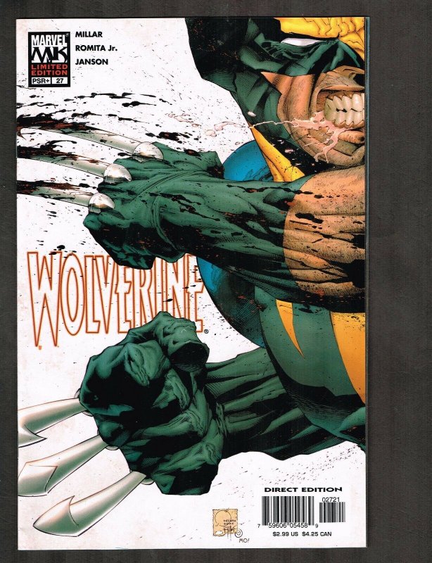 Wolverine #27 ~(ENEMY OF THE STATE) AGENT OF S.H.I.E.L.D: Part 2 ~ 2005 (9.4) WH