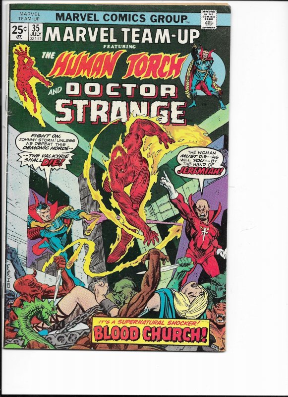 Marvel Team-Up #35 Regular Edition (1975)