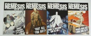 Nemesis #1-4 VF/NM complete series MARK MILLAR steve mcniven - all 1st prints 2