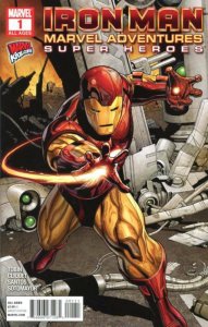 Super Heroes #1 Iron Man Comic Book - Marvel