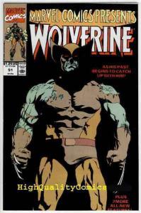 MARVEL COMICS PRESENTS #51, NM-, Wolverine, Don Heck, Bill Mumy, Iron Man