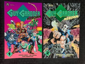 1992 GUY GARDNER Reborn Book 1 & 2 VF 8.0 1st DC Comics / Joe Staton