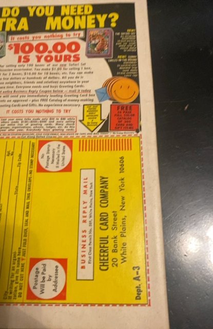 Fantastic Four #121 (1972)silver surfer app and cameo of Galactus