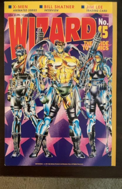 Wizard: The Comics Magazine #15 (1992) Wetworks 