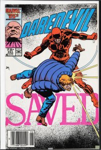 Daredevil #231 Newsstand Edition (1986) Daredevil