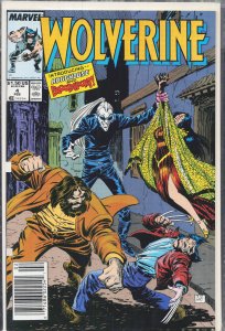 Wolverine #4 (1989) Wolverine [Key Issue]