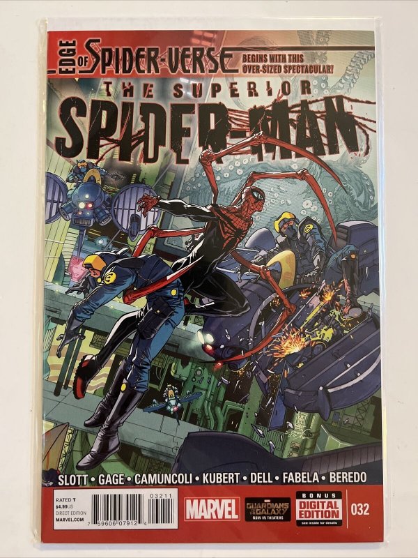 Superior Spider-Man #32 & #33 Edge Of Spider-Verse 1st Inheritors Karn Marvel 