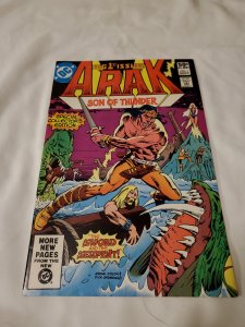Arak Son of Thunder 1 Near Mint- Script by Roy Thomas