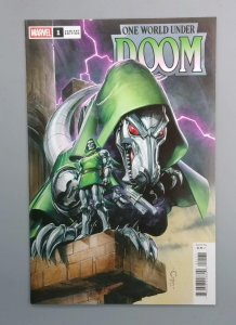 One World Under Doom #1 NM Variant Doomasaur Cover Marvel 2025