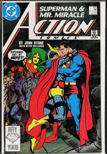 Action Comics #593 (1987) Mister Miracle