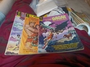 Dagar The Invincible 3 6 10 Gold Key Bronze Age Comics Lot Run Set Collection