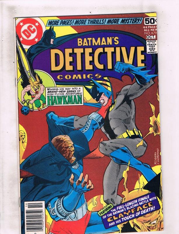 3 Detective Comics # 477 478 479 VF Range DC Comic Books Batman Joker Robin J148