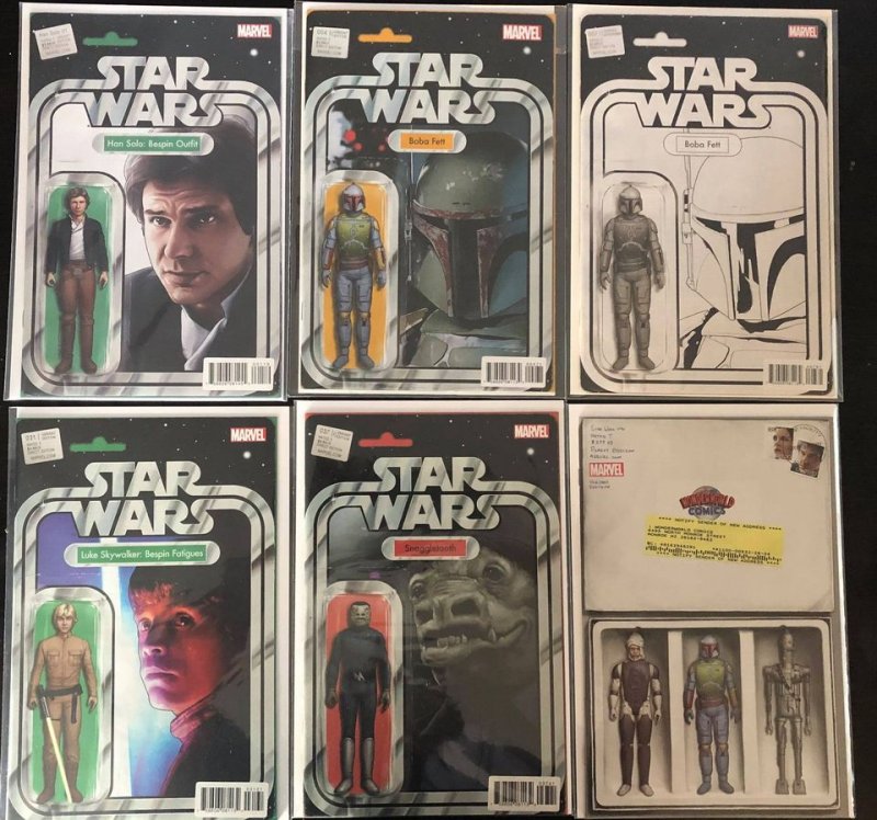 John Tyler Christopher Star Wars Action Figure Variants NM Lot NEAR COMPLETE 132