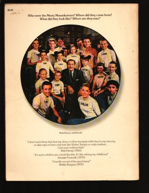 Mickey Mouse Club Scrapbook #  1975 - Walt Disney Pubs  -VG - Comic Book