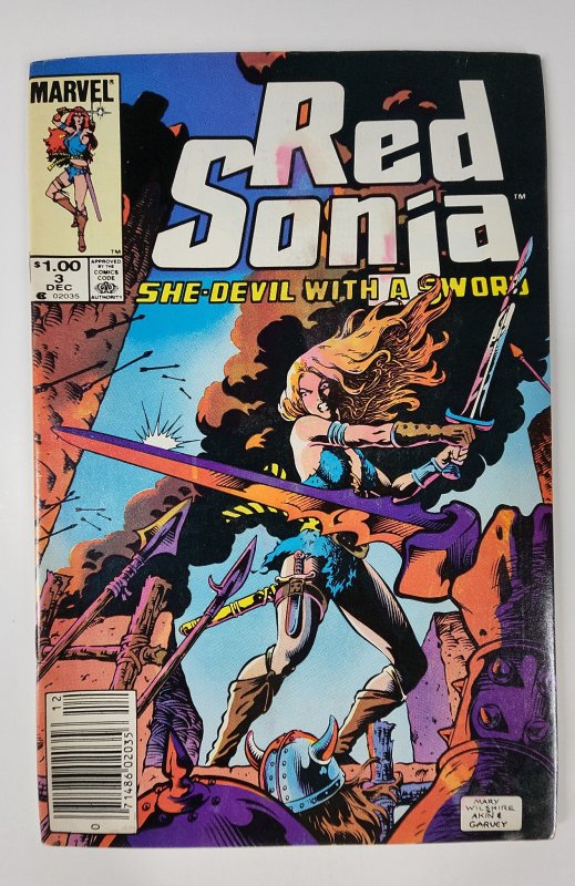 Red Sonja #3 (1983) Newsstand