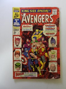 The Avengers Annual #1 (1967) GD+ condition