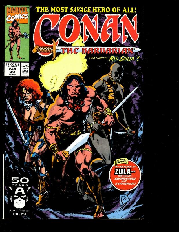 Lot of 11 Marvel Comics Conan 197 198 244 28 Coyote 14 Crimson Dawn 1 +++++ JF10