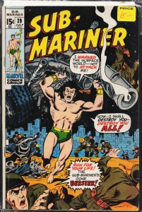 Sub-Mariner #39 (1971) Namor the Sub-Mariner