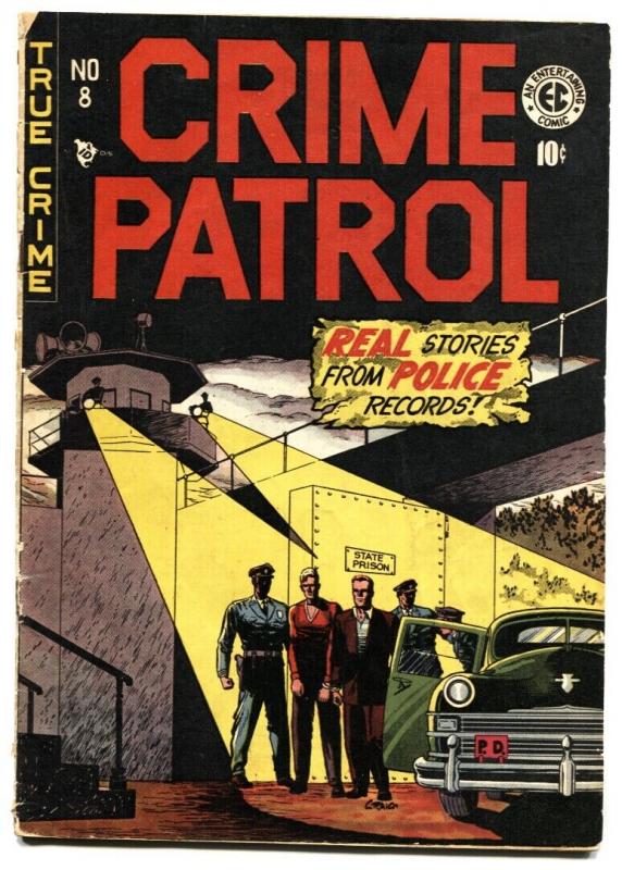 Crime Patrol #8-1948-Rare Sci-Fi prototype issue-EC comic book