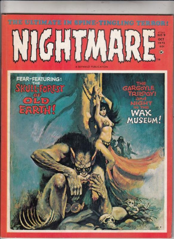 Nightmare Magazine #9 (Oct-72) VF/NM High-Grade 