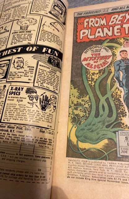 Fantastic Four #65  (1967) first Ronan the accuser lower grade