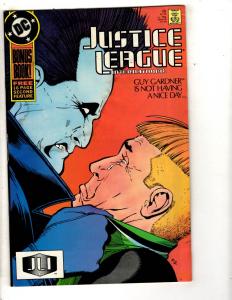 10 Justice League Comics International 21 24 25 15 3 America 27 32 Europe + J313