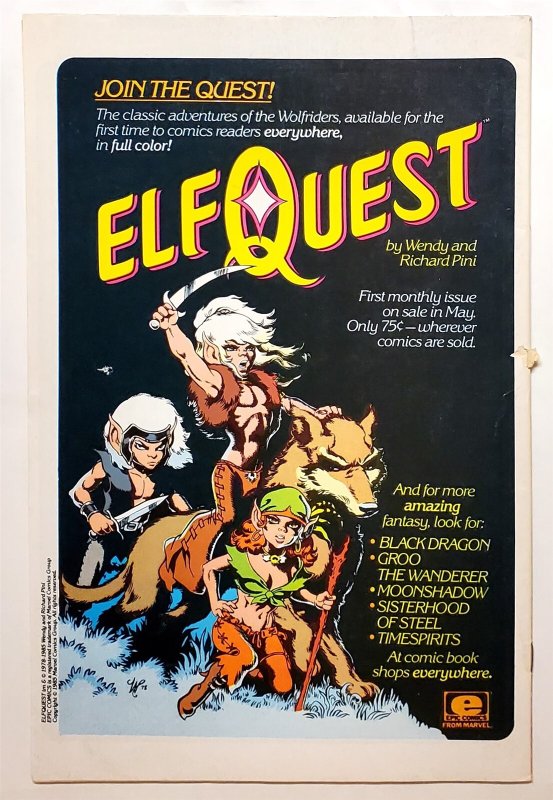 Dreadstar & Co. #2 (Aug 1985, Epic) 3.0 G/VG