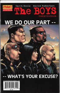 The Boys #24 Variant Cover (2008) The G-Men [Key Issue]