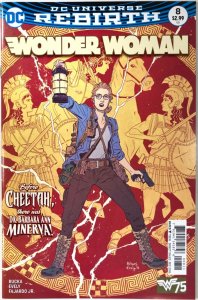 WONDER WOMAN Comic Issue 8 — Rebirth Cheetah — 2016 DC Universe 32 Pgs Rated T