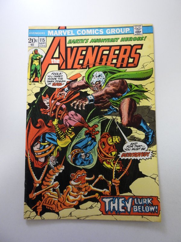 The Avengers #115 (1973) FN+ condition