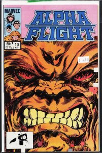 Alpha Flight #10 (1984) Alpha Flight