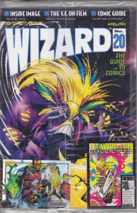 Wizard: The Comics Magazine #20 (with card) VF/NM ; Wizard | Sam Kieth Maxx