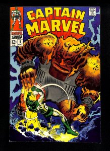 Captain Marvel (1968) #6
