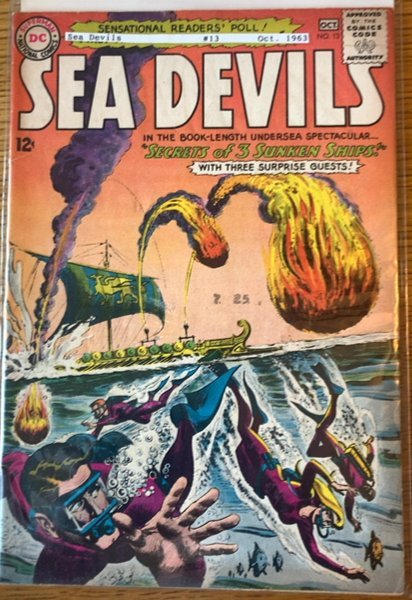 Sea Devils #13 (1963) Sea Devils 