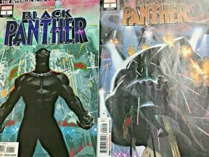 BLACK PANTHER#1-5 VF/NM LOT 2018 TA-NAHISI COATES  MARVEL COMICS