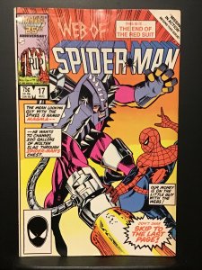 Web of Spider-Man #17 (1986) FN- 5.5