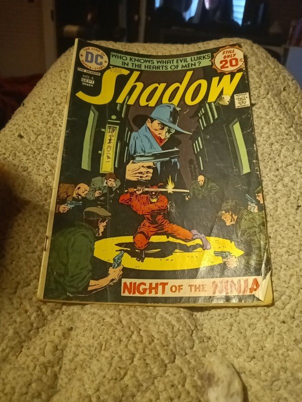 The Shadow 4 & 6 Bronze Age 1974 DC Comics Lot Run Set Kaluta Art Collection