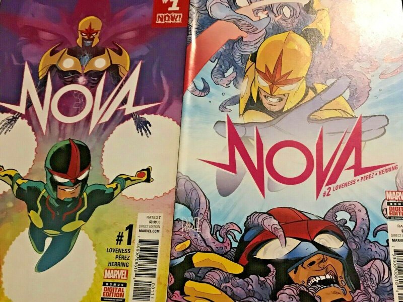 NOVA#1-7 VF/NM LOT 2015 MARVEL COMICS 