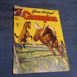 Gene Autry's Champion #7  Aug 1952  Western Horse Stories golden age dell comics