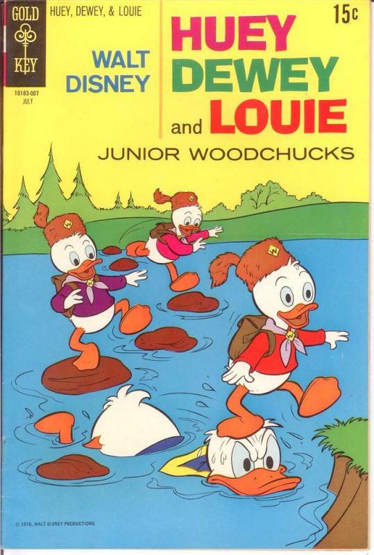 HUEY DEWEY & LOUIE (1966-1984 GK) 6 VG-F WRITTEN BY BAR COMICS BOOK